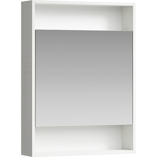 Зеркальный шкаф Aqwella SIT0406DK City 60х80 см, дуб канадский купить недорого в интернет-магазине Керамос