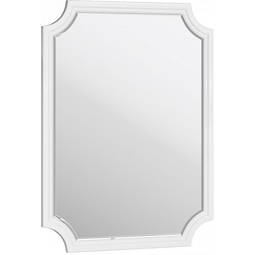 Зеркало Aqwella LAD0207W LaDonna подвесное 72х95 см, белое купить недорого в интернет-магазине Керамос