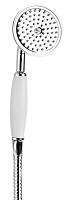 Ручной душ Cezares DEF-03/24-M с гибким шлангом 150 см, золото, ручка золото