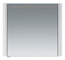 Зеркальный шкаф AM.PM M30MCR0801WG Sensation, правый, 80х70 см, с подсветкой, белый глянец