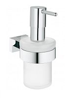Grohe 40756001 Essentials Cube Дозатор жидкого мыла с держателем
