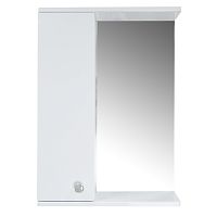 Зеркальный шкаф Loranto CS00047786 Моника, 50х70 см, белый