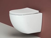 Унитаз подвесной с сиденьем Ceramica Nova  CN3009
