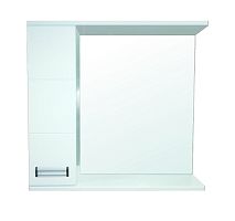 Зеркальный шкаф Loranto CS00049719 Дина, 75х70 см, белый